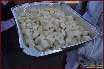 La Gavia ofrenda a María Auxiliadora (Foto TF)